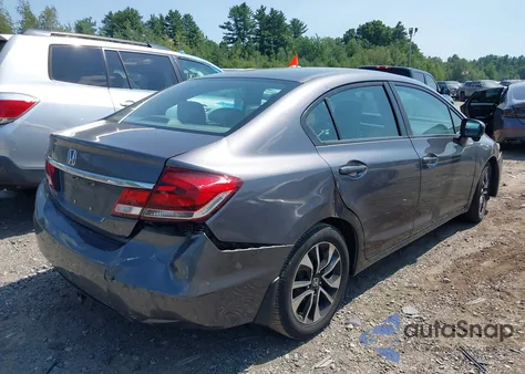 2014 Honda Civic Ex z USA, uszkodzony, nr VIN 19XFB2F87EE246152